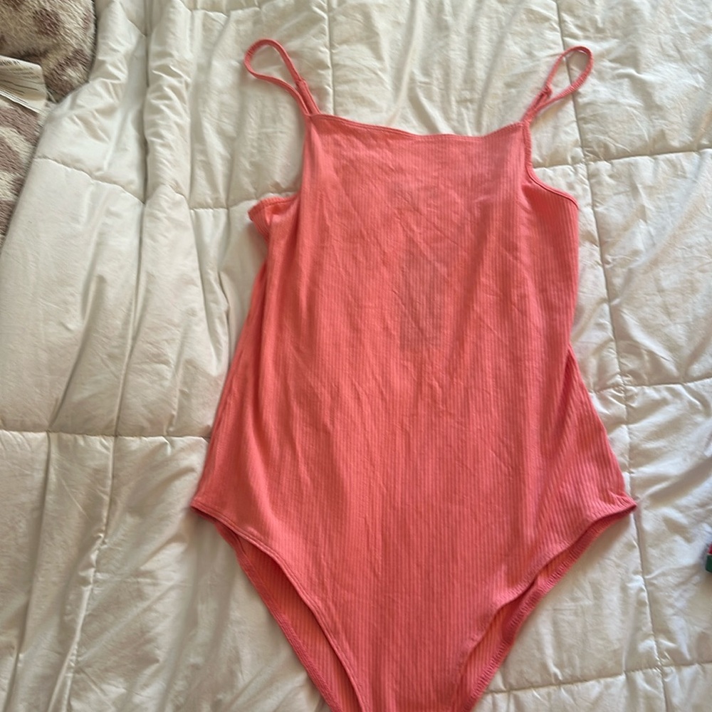 Wild fable coral bodysuit